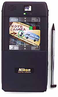 Nikon Coolpix 300 Rear view