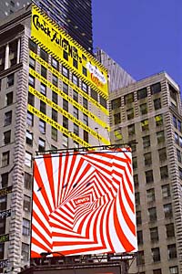 Advertising in Times Square, New York