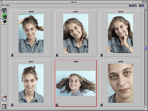 The digital contact sheet